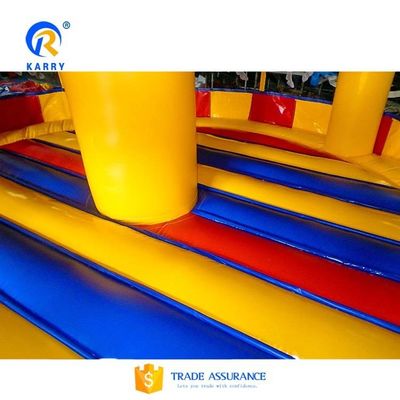 EN71/EN14960/CE Certified Circus Party Inflatable Bouncer Castle with Carousel Design