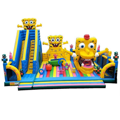 2024 Inflatable Castles for Kids Combo Castle Slide at Amusement Park by Air Express