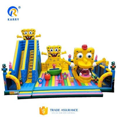 2024 Inflatable Castles for Kids Combo Castle Slide at Amusement Park by Air Express