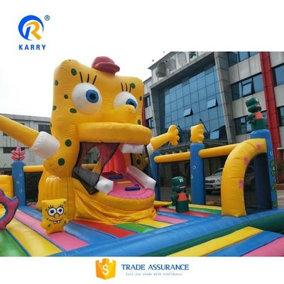 2024 Inflatable Castles for Kids Combo Castle Slide at Amusement Park by Air Express