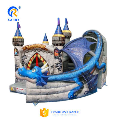 Amusement Inflatable Kids Activity Center with Customizable Castle and Bouncing House
