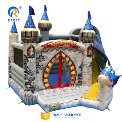 Amusement Inflatable Kids Activity Center with Customizable Castle and Bouncing House