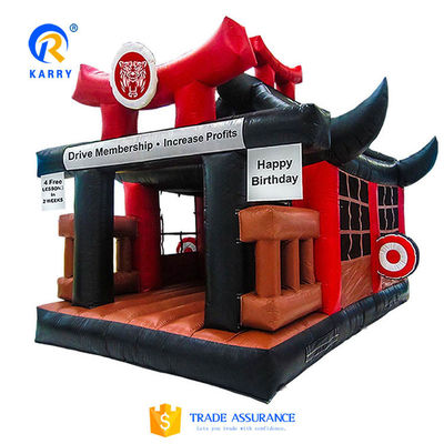 Budokan Inflatable Trampoline Castle PVC Material Jolly Jumper Bouncy Castle 6*5*4.2m