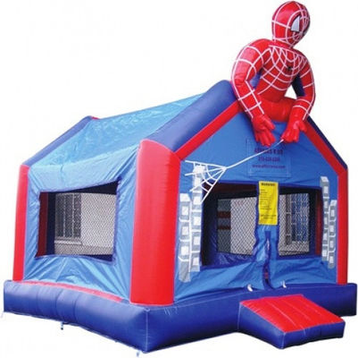 Spiderman Inflatable Bounce House Combo Jumping Castle for Children's Entertainment