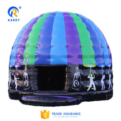 Dome Music Disco Inflatable Bouncy Castle for Party Age Range 14 Years up