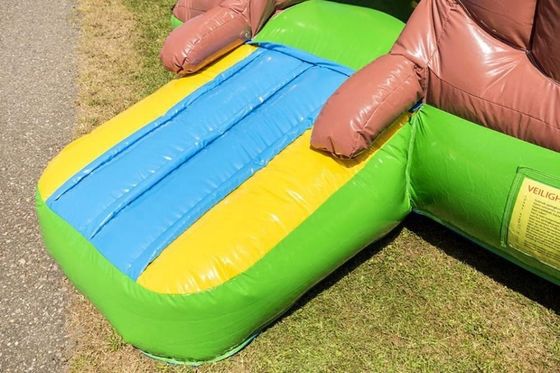 Tree House Inflatable Combo Slide Trampoline EN71/CE/Lead Certified and Logo Printing