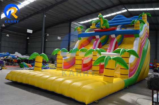 School Event Octopus Kingdom Inflatable Castle with Obstacles Customizable Fun City