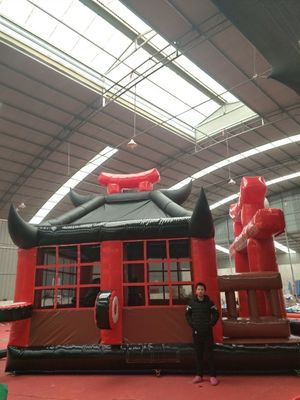 KR-BH610 Features PORTABLE Yard Commercial Inflatable Bouncer  PVC
