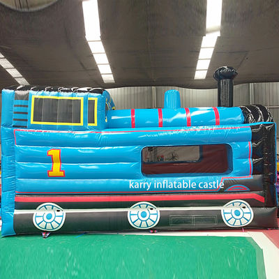 As Picture Thomas Little Train Bouncy Castle Slide Combo Inflatable Castle With Slide