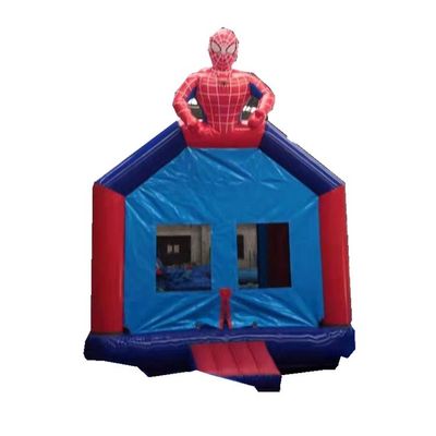CE Blower Included Spider-Man Inflatable Bouncer Custom Commercial Bounce House