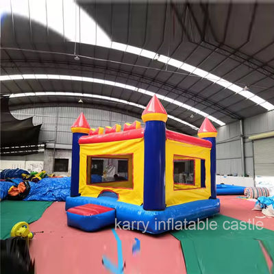Commercial Kids Adults Inflatable Bounce House with Air Blower Fun Blow Up Trampoline