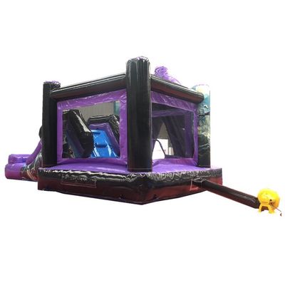 CE Certificate Cartoon Printing Inflatable Bounce House and Slide Combo for Party