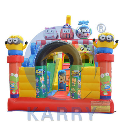 Peter Pan Theme Bouncy Castle Slide Combo Inflatable Fun Jumpers with PVC tarpaulin