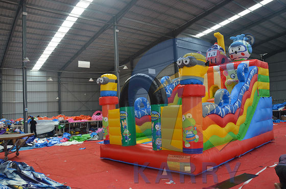 Peter Pan Theme Bouncy Castle Slide Combo Inflatable Fun Jumpers with PVC tarpaulin