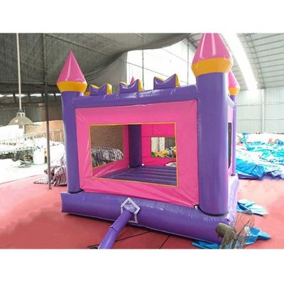 Pink Inflatable Bouncer Castle for Children's Indoor Jumping Fun
