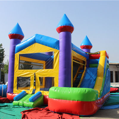 Popular Inflatable Bounce House with Slide and Water Slide Features PORTABLE OEM. ODM