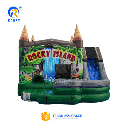 Popular Inflatable Bounce House with Slide and Water Slide Features PORTABLE OEM. ODM