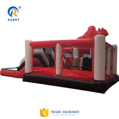 KR-BH610 Super Hero 3D Spiderman Kids Inflatable Bouncer Jumping Castle