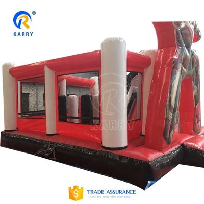 KR-BH610 Super Hero 3D Spiderman Kids Inflatable Bouncer Jumping Castle