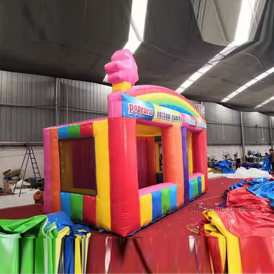 Party Must-Have Commercial Rental Kids Concession Stand with Inflatable Bouncy Castle