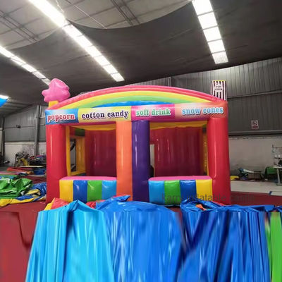 Party Must-Have Commercial Rental Kids Concession Stand with Inflatable Bouncy Castle