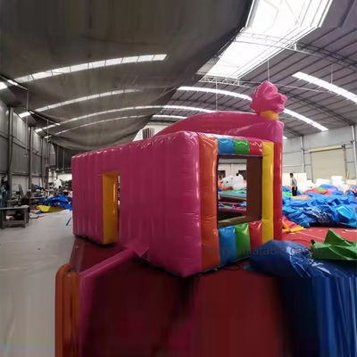 Party Must-Have Commercial Rental Kids Concession Stand with Inflatable Bouncy Castle