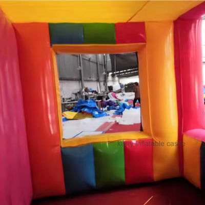 Party Must-Have Commercial Rental Kids Concession Stand with Inflatable Bouncy Castle