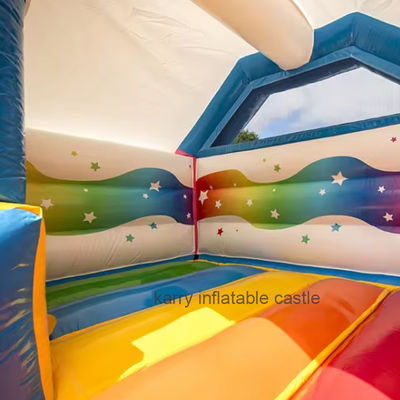 ExquisitelyOutdoor Playground kids inflatable slide bouncer with Blower