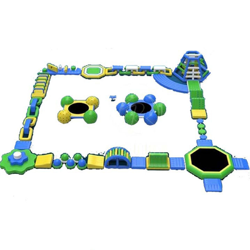 Transform your water park with our inflatable amusement park and repair kits included