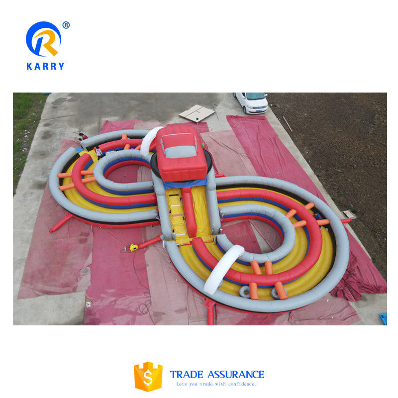 Customized Size Outdoor Inflatable Comb Obstacle Course for Commercial Party Rentals