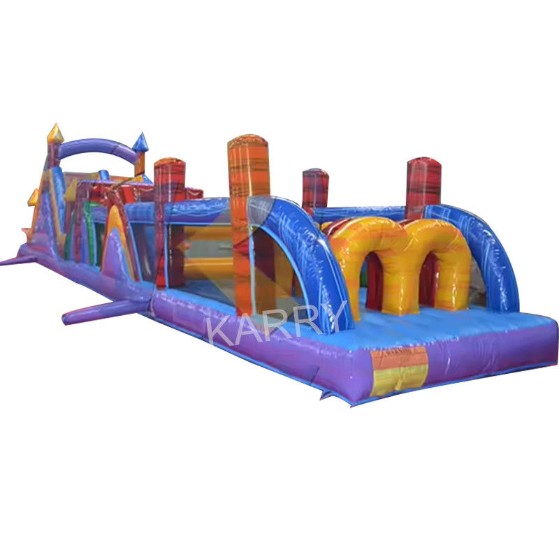 Large Inflatable Obstacle Sports Combo Course for 14 Years up Party Rentals