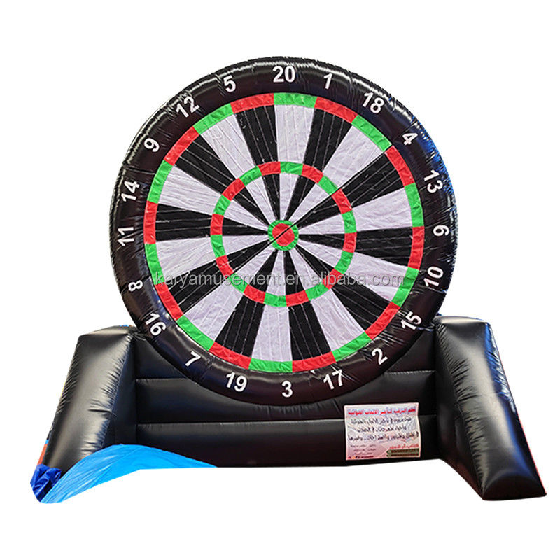 Indoor and Outdoor Entertainment PVC Inflatable Soccer/Football Target for Unisex Fun