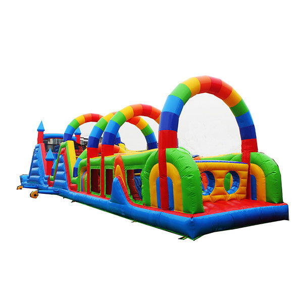 SLIDE City of Joy Inflatable Obstacle Course for Bounce Bounce Inflatables Team Events
