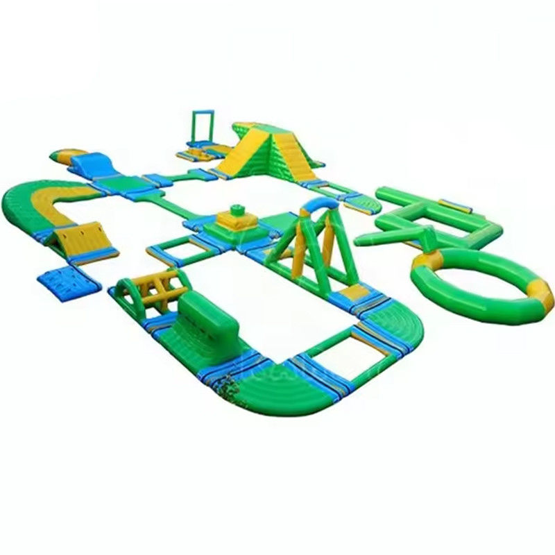 Outdoor Inflatable Water Park Very Large Aqua Fun Park for Adults and Kids Amusement