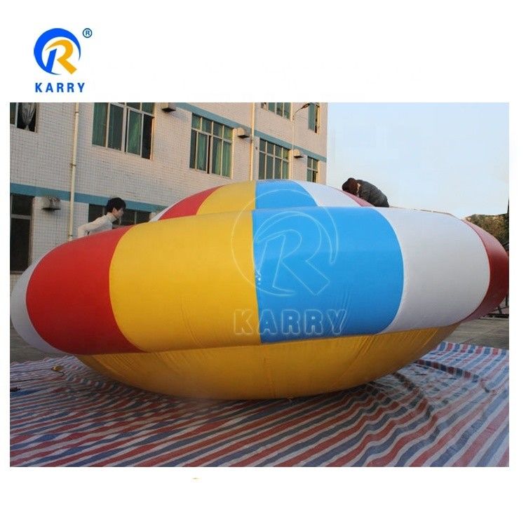 Customer Size Inflatable Spinning Boat Water Games with Max Capacity of 100-500kg