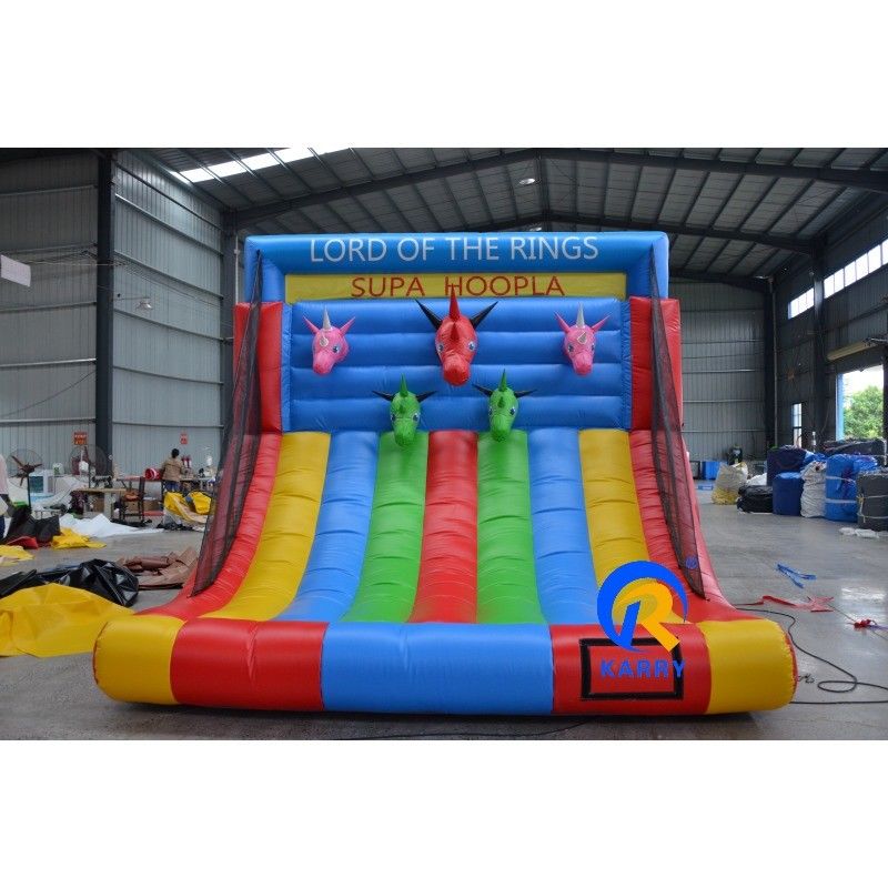 Exciting Super Hoopla Kid Toys Water Park Inflatable Ring Toss Game for Sports Games