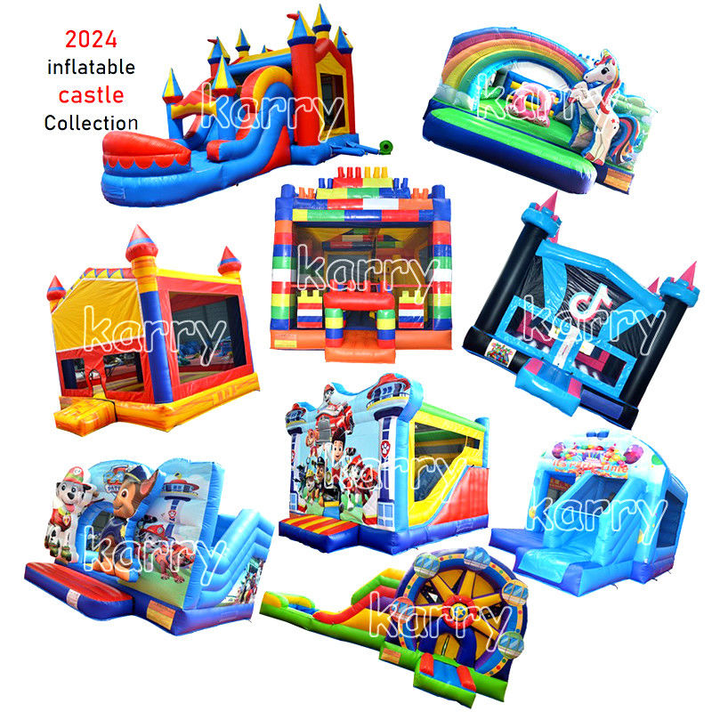 Kids Inflatable Bouncer Castle Combo Indoor and Outdoor Entertainment for Large Size