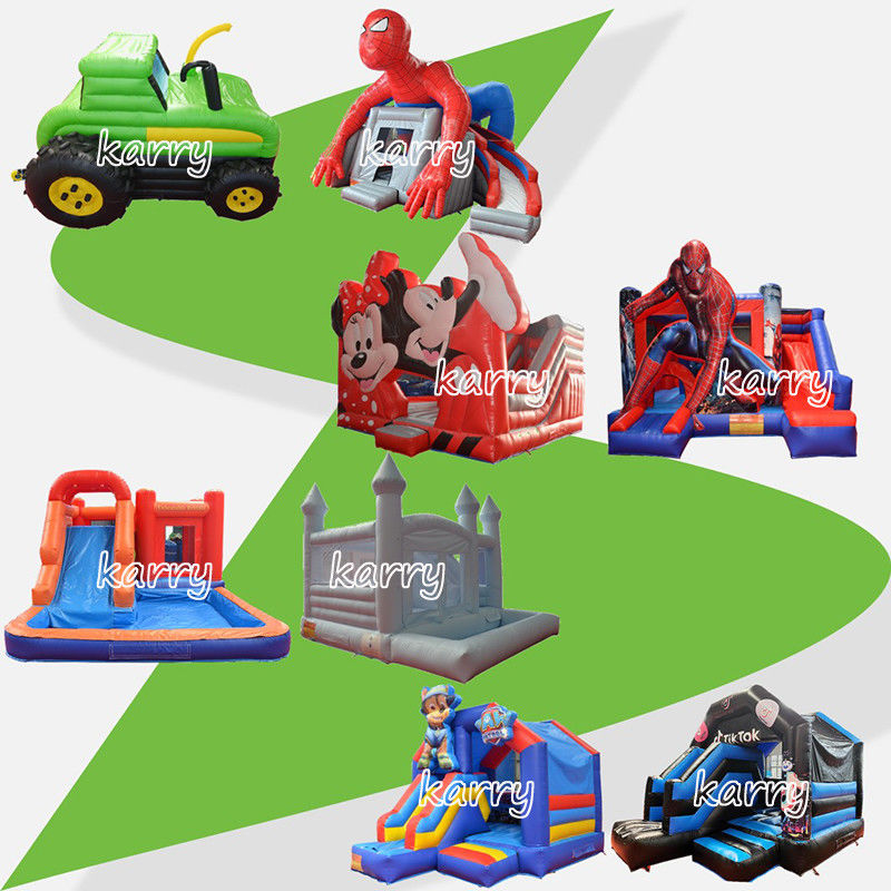 Kids Party Inflatable Bouncer Castle Slide Combo Chateau Gonflable Customized Color