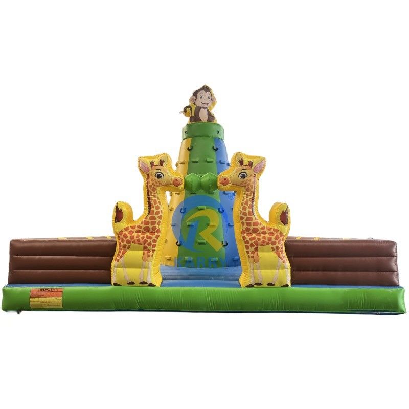 Amusement Park Games Inflatable Climber Bouncy Game with Blower and Customized Color
