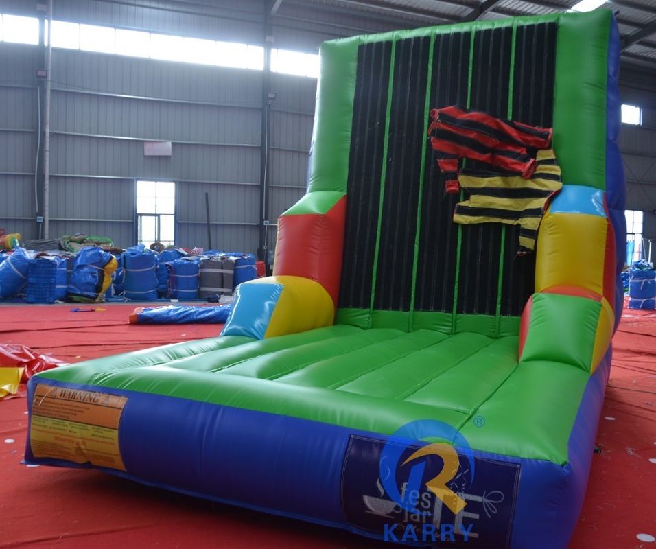 5-10 Passengers Allowed Inflatable PVC Climbing Wall for Outdoor Interactive Games