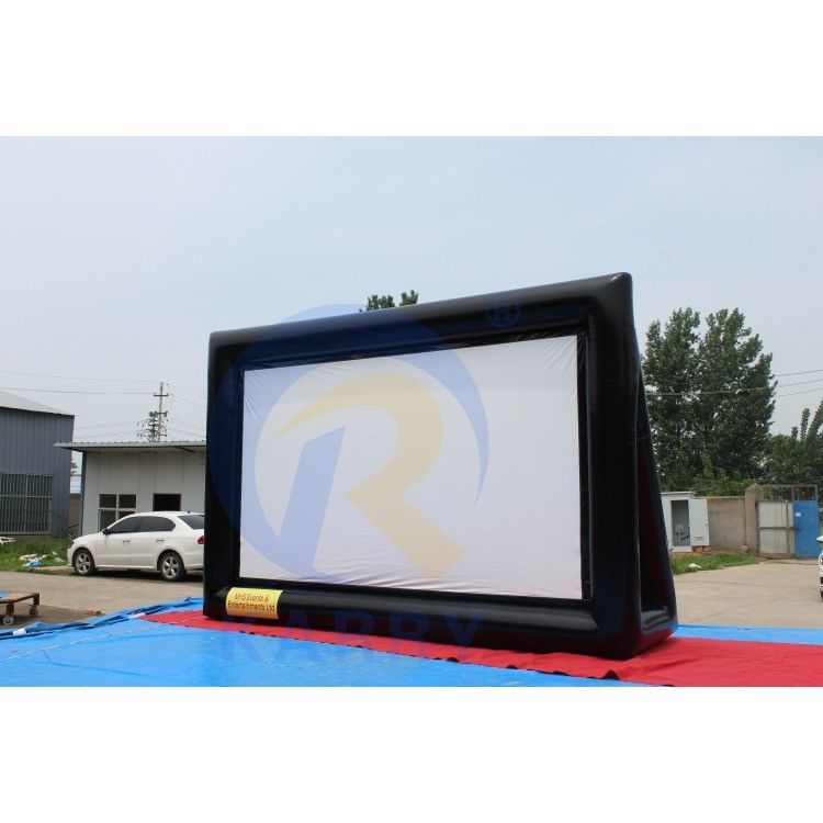 PORTABLE Inflatable Projection Screen for Outdoor Events Durable and Easy to Transport