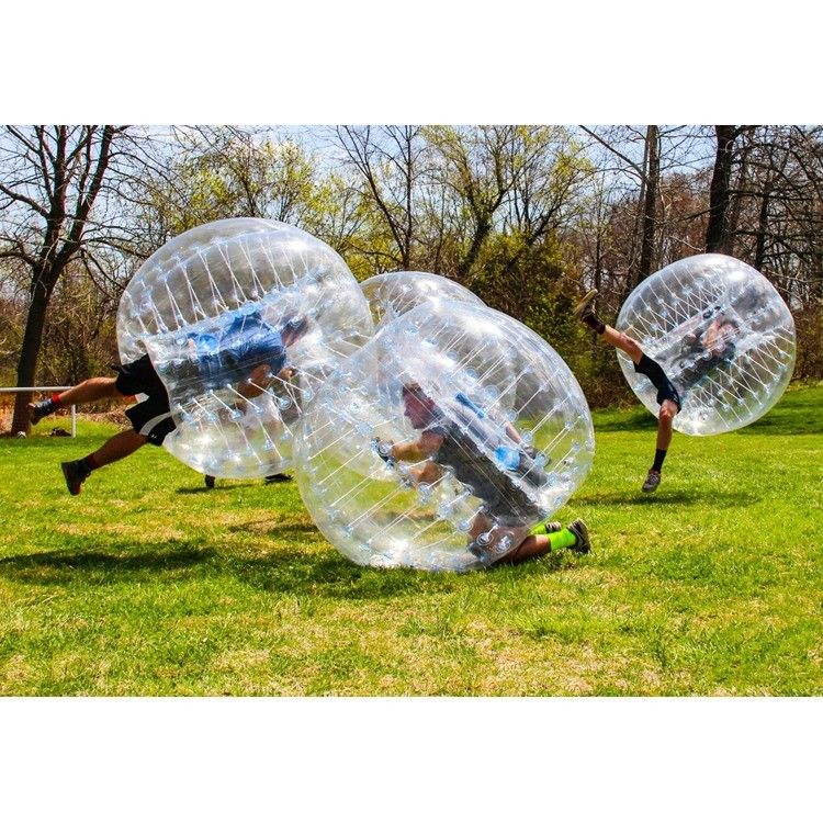 CE 220v or 110v Inflatable Toy PVC/TPU 1.5m Diameter Transparent Bumper Ball for Kids