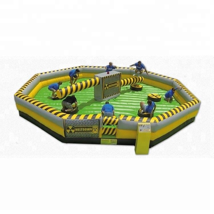 Experience the Thrill of Our Inflatable Wipeout Course Perfect for Parties and More