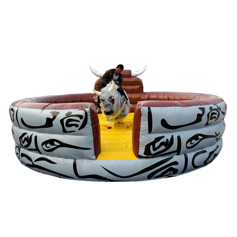 Renting and Sale PORTABLE Inflatable Mechanical Rodeo Bull Ride Game with Hot Features