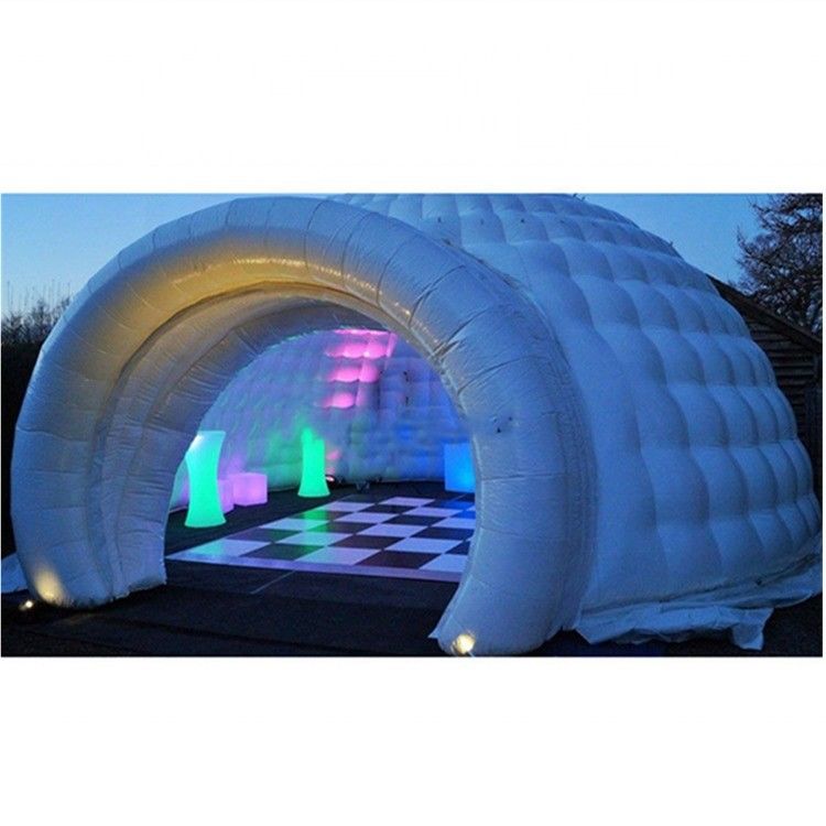 PVC Diagonal Bracing Type Inflatable Tent with LED Lights  KR-T20
