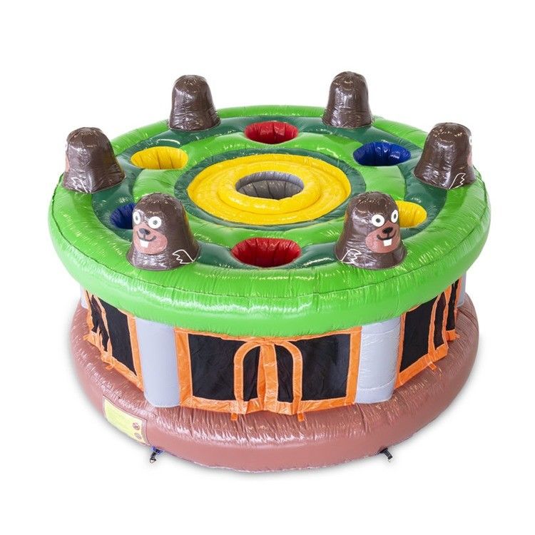 CE Certificate Commercial Inflatable Whack a Mole Game 4.5m for Interactive Sport Games