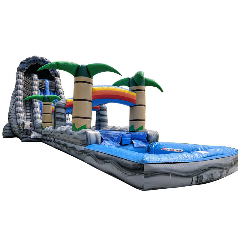 Sea/Air/Express Shipping Inflatable Water Park with Kids Splash Pool and Slip N Slide