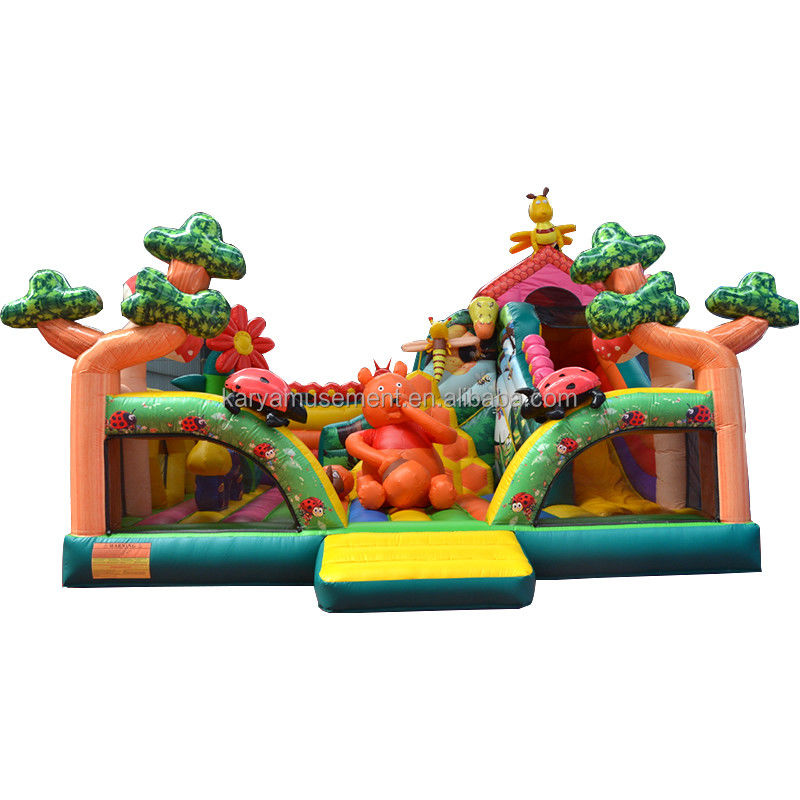 Sea.by Air.by Express Shipping PVC Inflatable Bouncer Castle Bounce House for Kids