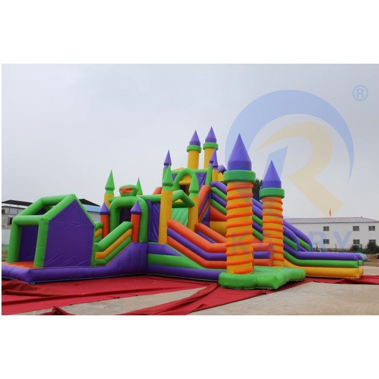 Giant PVC Tarpaulin Inflatable Jumping Castle Adult Bounce House For Outdoor Playground