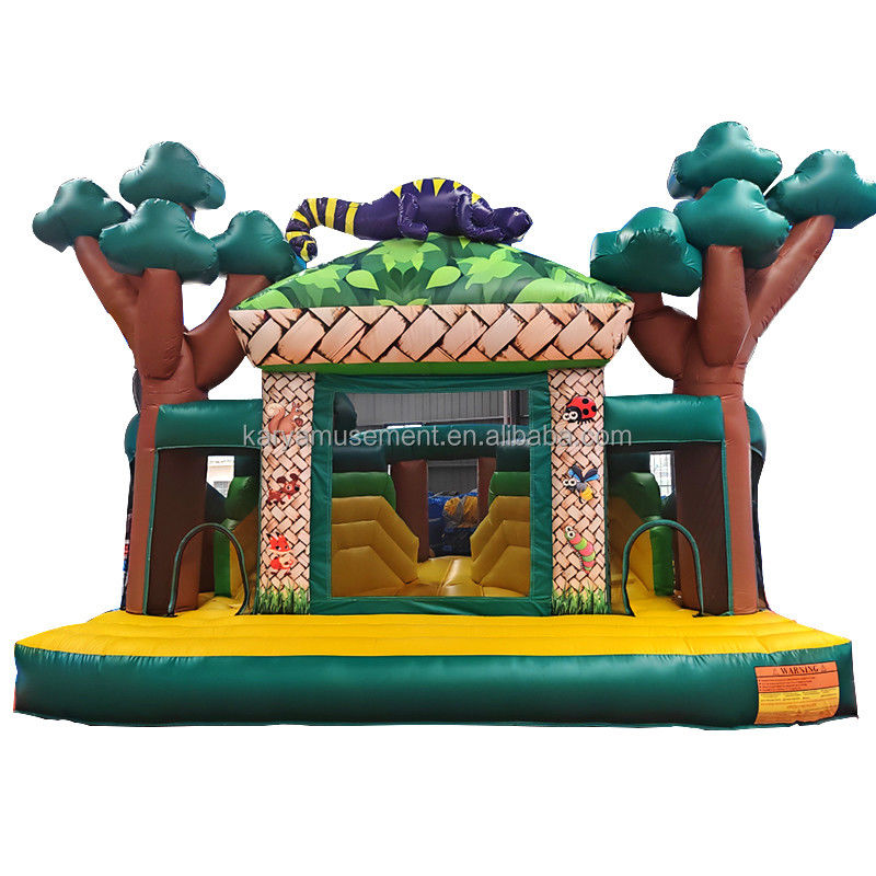 Children's Party Outdoor Inflatable Bouncer House with Slide Sea/Air/Express Shipping